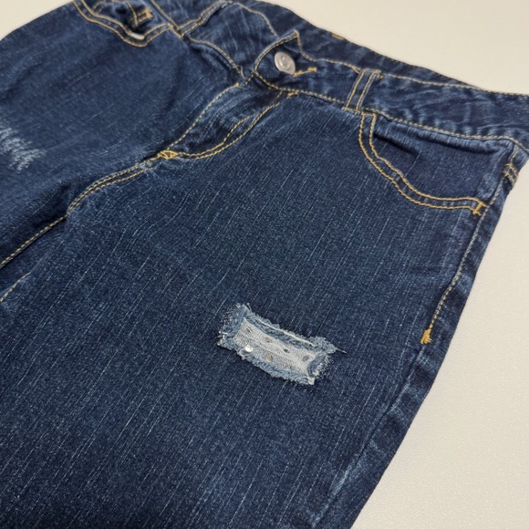 Disney Wizards of Waverly Place Girls Skinny Jeans Size 12 Dark Wash Y2K - Picture 3 of 7